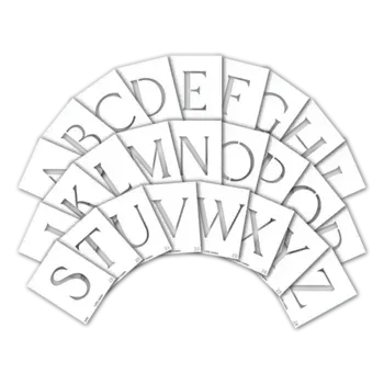 LDRS CREATIVE LDRS CREATIVE ALPHA STENCIL SET