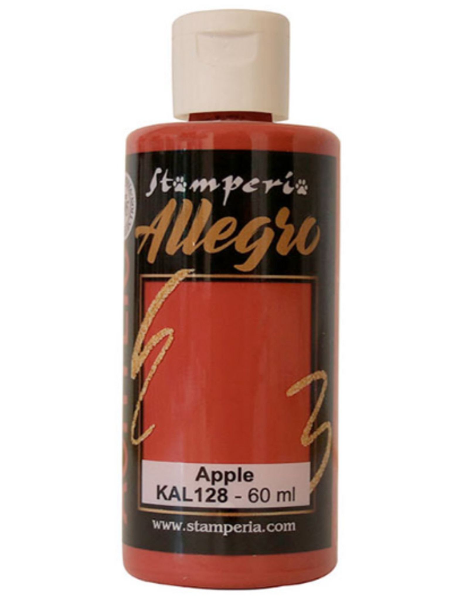 STAMPERIA STAMPERIA ALLEGRO PEINTURE COULEUR POMME 60ML