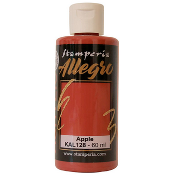STAMPERIA STAMPERIA ALLEGRO PAINT APPLE 60ML