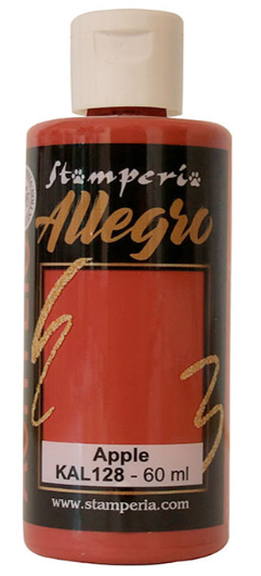 STAMPERIA STAMPERIA ALLEGRO PAINT APPLE 60ML