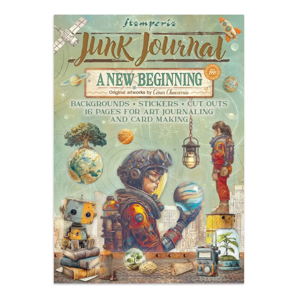 STAMPERIA STAMPERIA A NEW BEGINNING JUNK JOURNAL