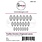 RONRON DESIGNS RONRON DESIGNS FEUILLES GRAVEÉS WOOD PIECES