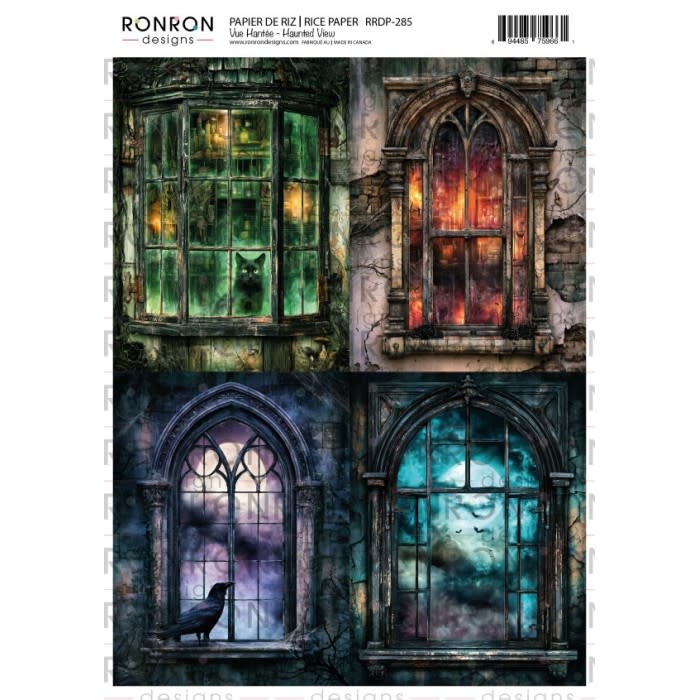 RONRON DESIGNS RONRON DESIGNS VUE HANTÉE RICE PAPER