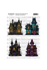 RONRON DESIGNS RONRON DESIGNS QUARTIER LUGUBRE PAPIER DE RIZ