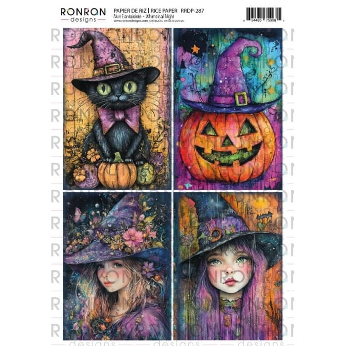 RONRON DESIGNS RONRON DESIGNS NUIT FANTAISISTE RICE PAPER