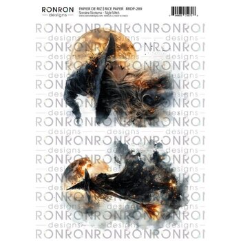 RONRON DESIGNS RONRON DESIGNS SORCIÈRE NOCTURNE RICE PAPER