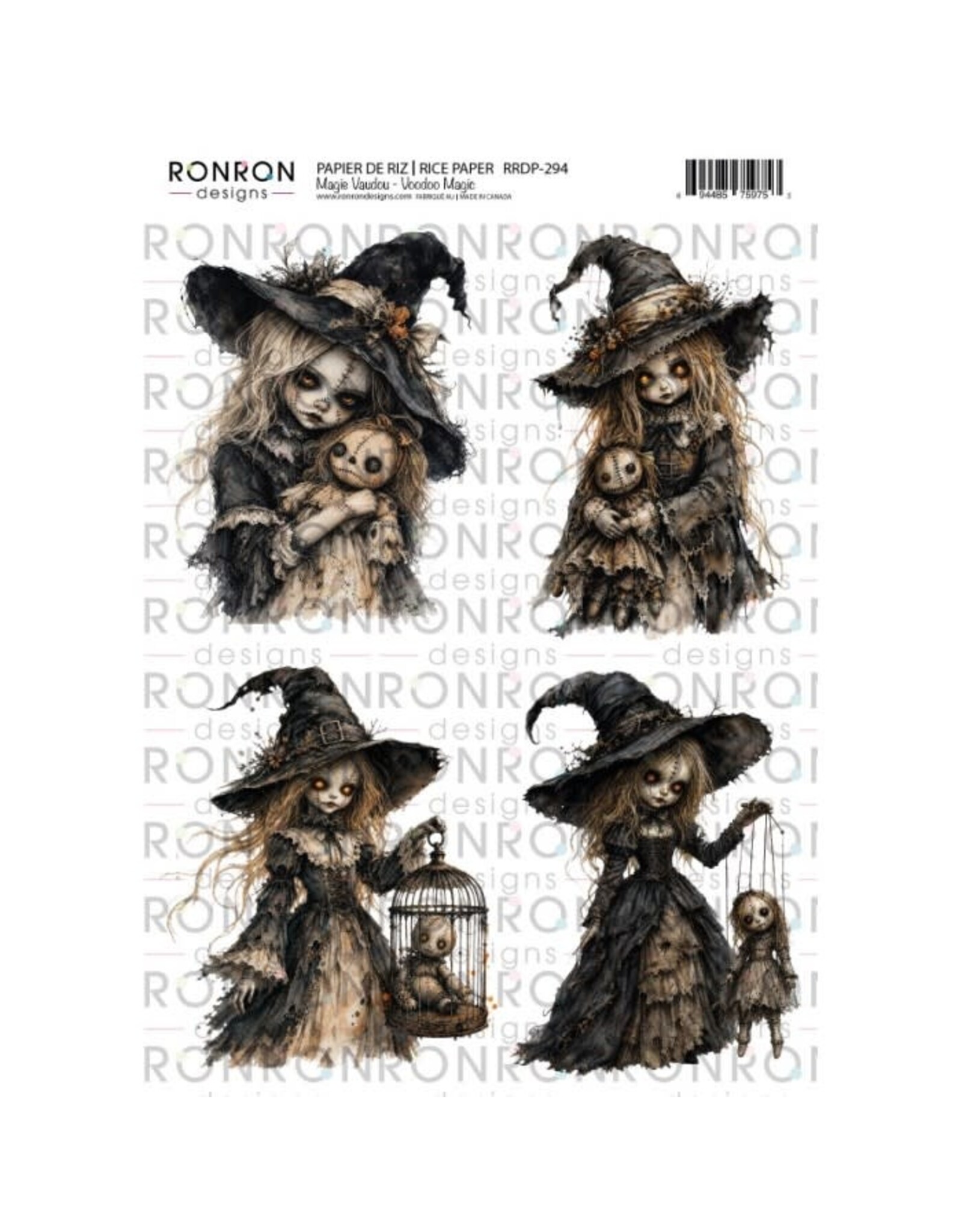 RONRON DESIGNS RONRON DESIGNS MAGIE VOUDOU RICE PAPER