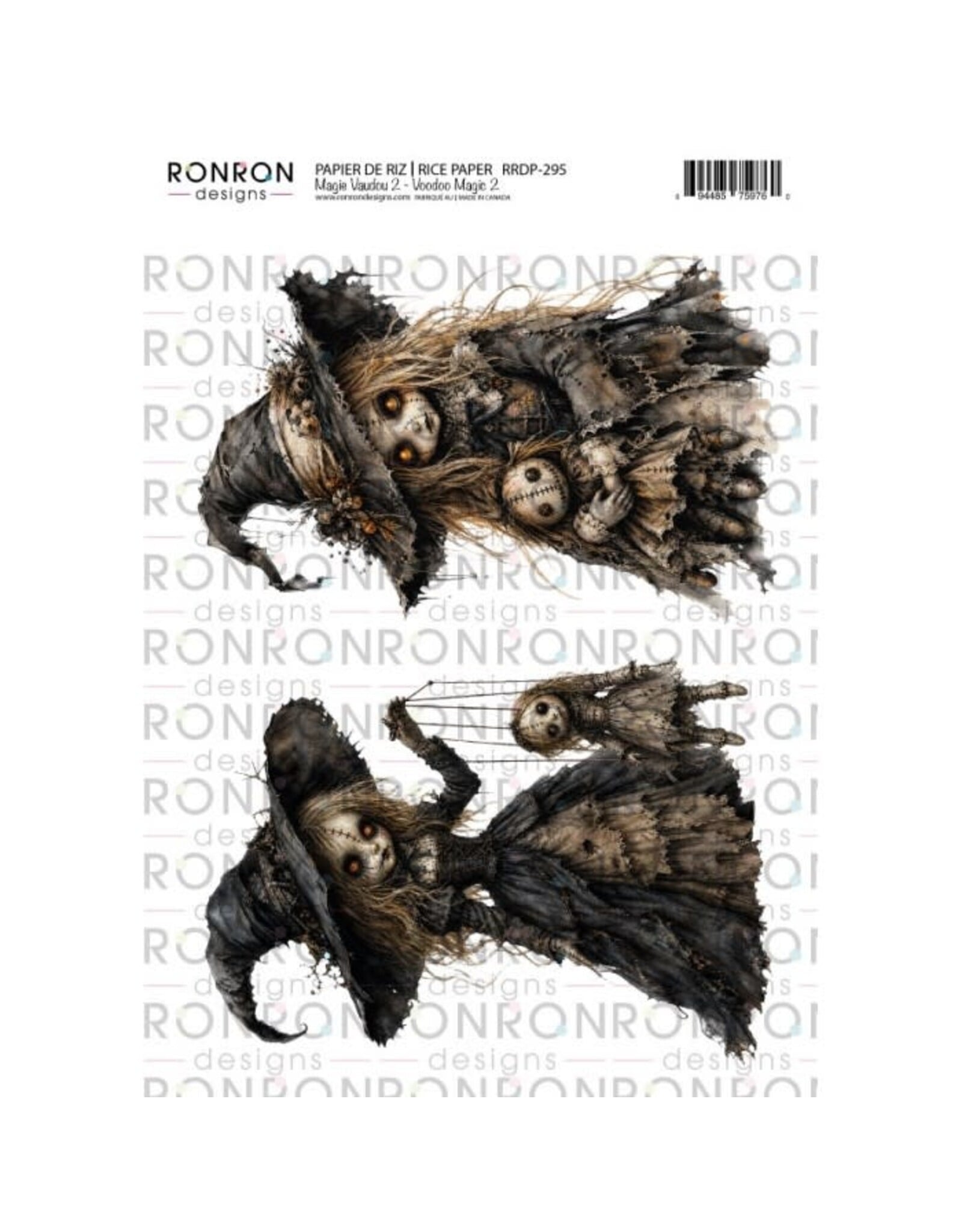 RONRON DESIGNS RONRON DESIGNS MAGIE VOUDOU 2 RICE PAPER