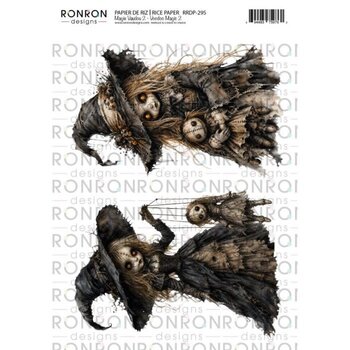 RONRON DESIGNS RONRON DESIGNS MAGIE VOUDOU 2 PAPIER DE RIZ