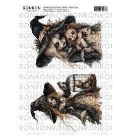 RONRON DESIGNS RONRON DESIGNS MAGIE VOUDOU 3 PAPIER DE RIZ