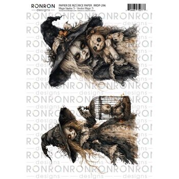 RONRON DESIGNS RONRON DESIGNS MAGIE VOUDOU 3 RICE PAPER