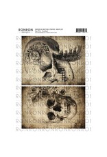 RONRON DESIGNS RONRON DESIGNS TÊTE D'OS PAPIER DE RIZ