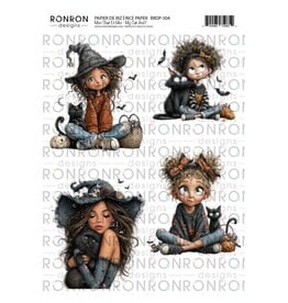RONRON DESIGNS RONRON DESIGNS MON CHAT ET MOI RICE PAPER