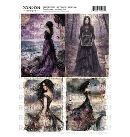 RONRON DESIGNS RONRON DESIGNS ÂMES ERRANTES PAPIER DE RIZ