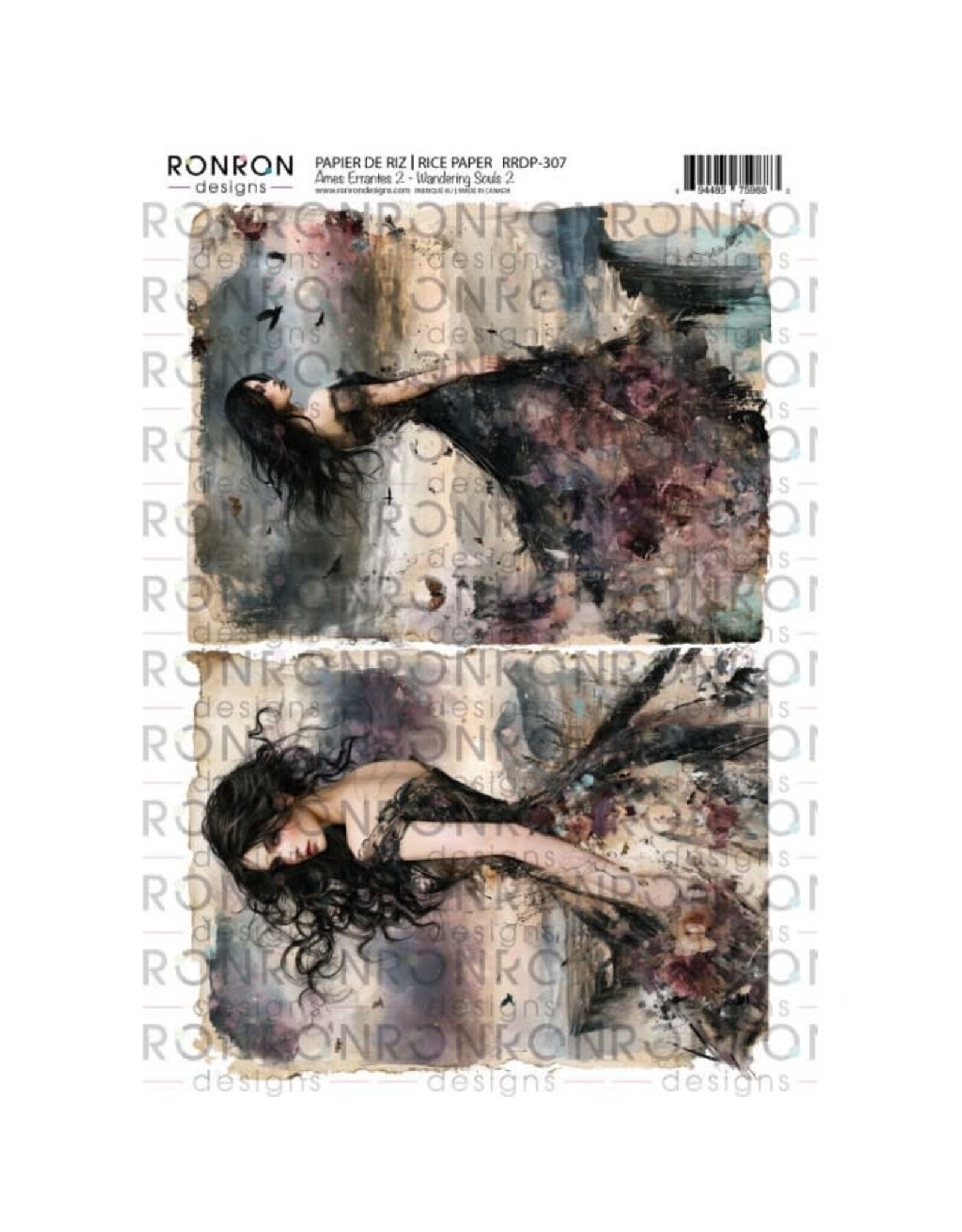 RONRON DESIGNS RONRON DESIGNS ÂMES ERRANTES 2 RICE PAPER