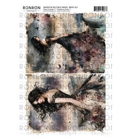 RONRON DESIGNS RONRON DESIGNS ÂMES ERRANTES 2 PAPIER DE RIZ