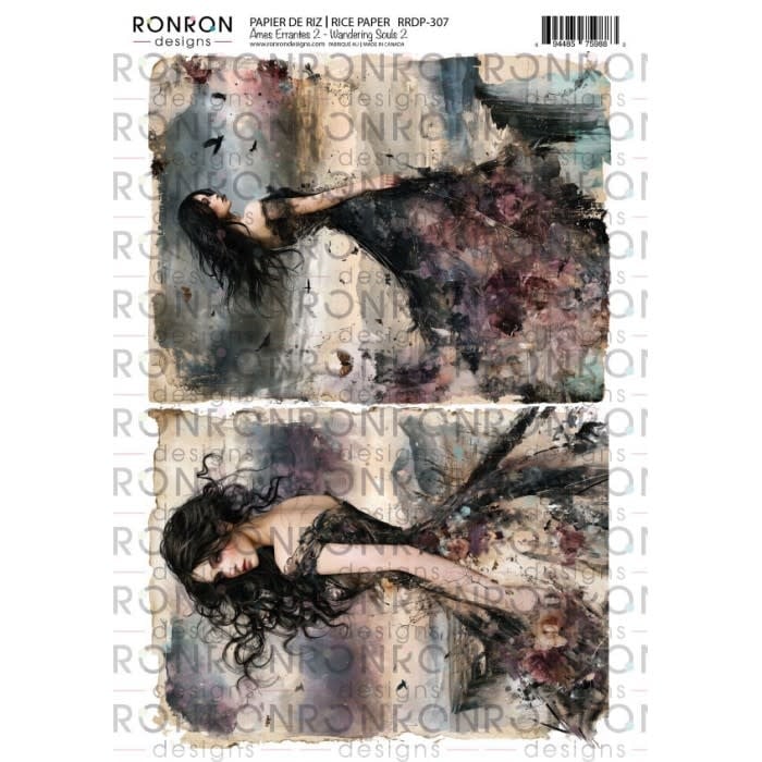 RONRON DESIGNS RONRON DESIGNS ÂMES ERRANTES 2 RICE PAPER