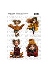 RONRON DESIGNS RONRON DESIGNS AIR D'AUTOMNE PAPIER DE RIZ