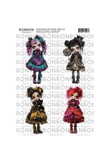 RONRON DESIGNS RONRON DESIGNS POUPÉES EN PORCELAINE PAPIER DE RIZ