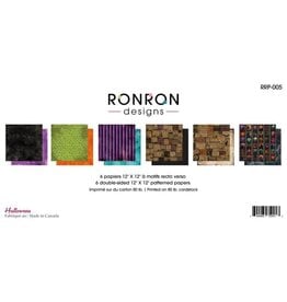RONRON DESIGNS RONRON DESIGNS HALLOWEEN PATTERNED PAPERS