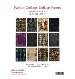 RONRON DESIGNS RONRON DESIGNS HALLOWEEN SOMBRE PAPIERS COLLAGE