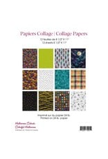 RONRON DESIGNS RONRON DESIGNS HALLOWEEN COLORÉE COLLAGE PAPERS
