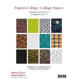 RONRON DESIGNS RONRON DESIGNS HALLOWEEN COLORÉE PAPIERS COLLAGE