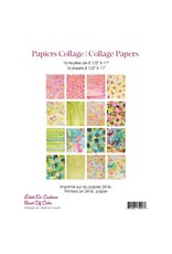 RONRON DESIGNS RONRON DESIGNS MARIKA LEMAY - ÉCLATS DE COULEURS PAPIERS COLLAGE
