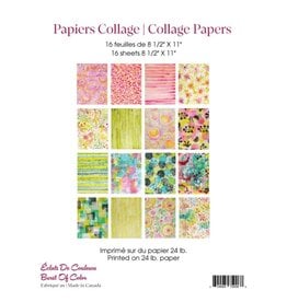 RONRON DESIGNS RONRON DESIGNS MARIKA LEMAY - ÉCLATS DE COULEURS COLLAGE PAPERS