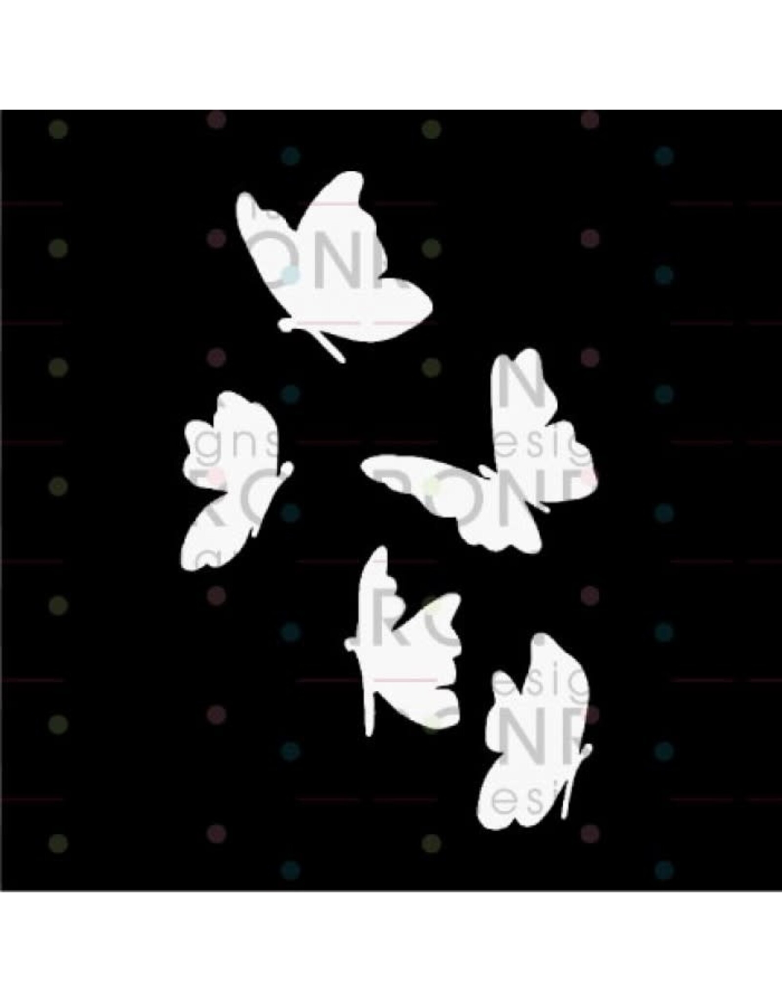 RONRON DESIGNS RONRON DESIGNS MARIKA LEMAY - ENVOLÉE 6x6 STENCIL