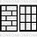RONRON DESIGNS RONRON DESIGNS PAIRE DE RECTANGLES 6x9 STENCIL
