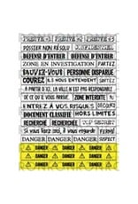 RONRON DESIGNS RONRON DESIGNS SCÈNE DE CRIME - AUTOCOLLANTS BLANC