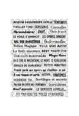 RONRON DESIGNS RONRON DESIGNS HALLOWEEN - AUTOCOLLANTS BLANC (FRANÇAIS)