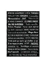 RONRON DESIGNS RONRON DESIGNS HALLOWEEN - BLACK STICKERS (FRENCH)