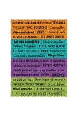 RONRON DESIGNS RONRON DESIGNS HALLOWEEN - AUTOCOLLANTS COULEURS VIVES (FRANÇAIS)