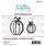 RONRON DESIGNS RONRON DESIGNS MARIKA LEMAY - CITROUILLES ALLONGÉES FOAM STAMP SET