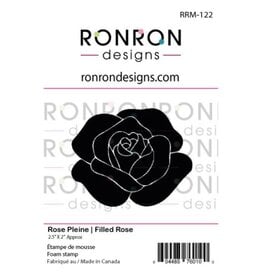 RONRON DESIGNS RONRON DESIGNS ROSE PLEINE FOAM STAMP
