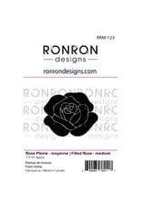 RONRON DESIGNS RONRON DESIGNS ROSE PLEINE MOYENNE FOAM STAMP