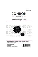 RONRON DESIGNS RONRON DESIGNS ROSE PLEINE PETITE FOAM STAMP SET