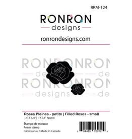RONRON DESIGNS RONRON DESIGNS ROSE PLEINE PETITE ENSEMBLE D'ÉTAMPES DE MOUSSE