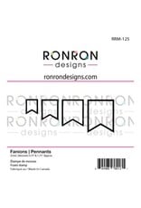 RONRON DESIGNS RONRON DESIGNS FANIONS ENSEMBLE D'ÉTAMPES DE MOUSSE