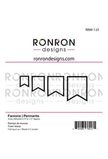 RONRON DESIGNS RONRON DESIGNS FANIONS FOAM STAMP SET