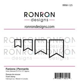 RONRON DESIGNS RONRON DESIGNS FANIONS ENSEMBLE D'ÉTAMPES DE MOUSSE