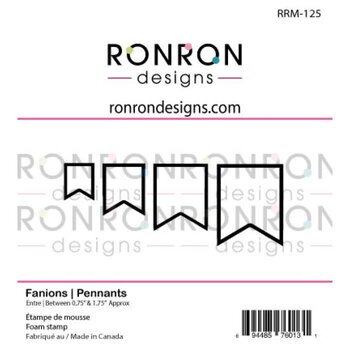 RONRON DESIGNS RONRON DESIGNS FANIONS ENSEMBLE D'ÉTAMPES DE MOUSSE