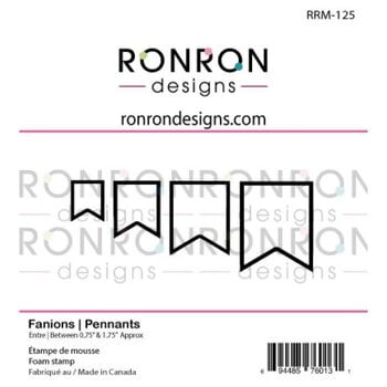 RONRON DESIGNS RONRON DESIGNS FANIONS FOAM STAMP SET