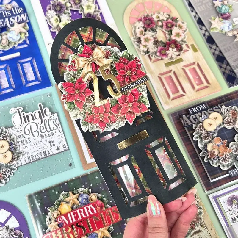 HUNKYDORY CRAFTS LTD. HUNKYDORY FANCY FRONT DOOR DL CARD BLANKS