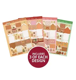 HUNKYDORY CRAFTS LTD. HUNKYDORY PAIN D'ÉPICE VILLAGE DE L'AVENT KIT DE PROJET