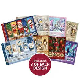 HUNKYDORY CRAFTS LTD. HUNKYDORY UNE SAISON MAGIQUE MARQUE-PAGE TOPPERS