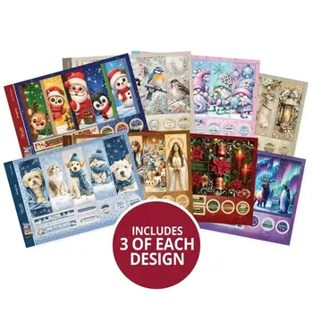 HUNKYDORY CRAFTS LTD. HUNKYDORY A MAGICAL SEASON BOOKMARK TOPPERS