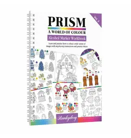 STUDIOLIGHT HUNKYDORY PRISM MARQUEURS À L'ALCOOL CAHIER VOLUME 2